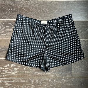 Rozae Nichols silk polka dot shorts